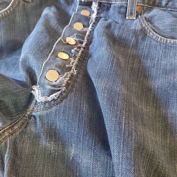 Levi's 501 Denim Jeans 38x30 - Picture 7 of 11